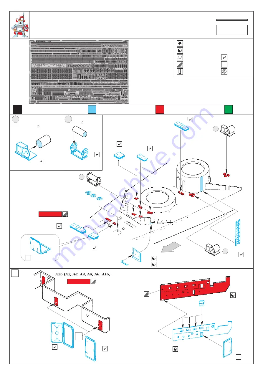 Eduard 17 031 Manual Download Page 1