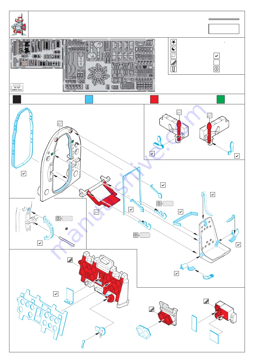 Eduard 49 425 Manual Download Page 1