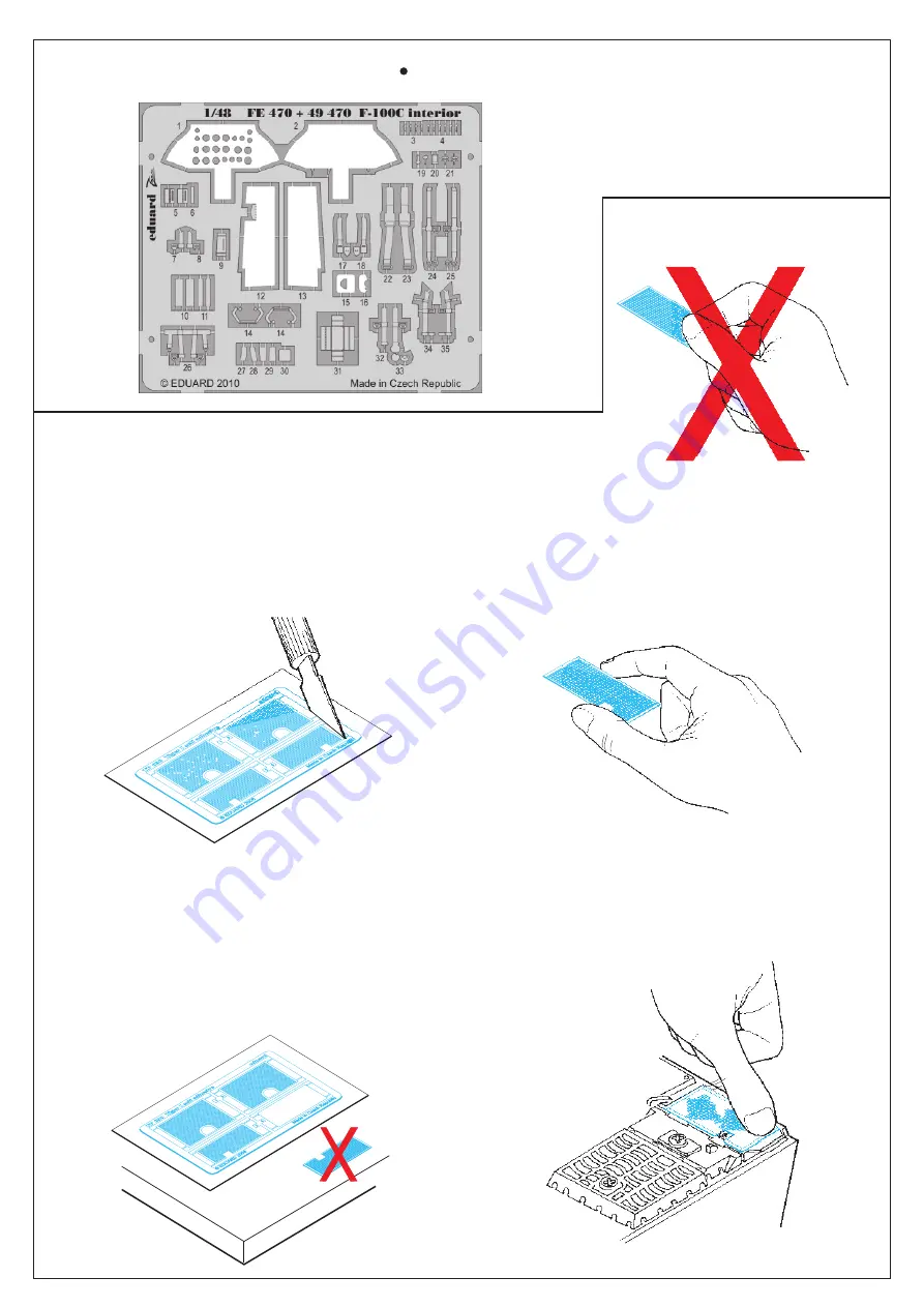 Eduard 49 470 Manual Download Page 4