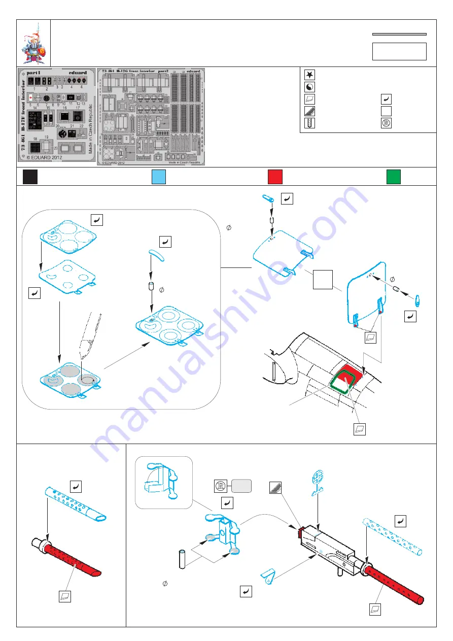 Eduard 73 461 Manual Download Page 1