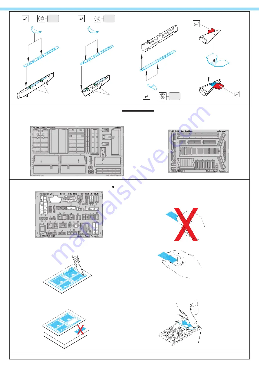 Eduard A-4KU S.A. Manual Download Page 6