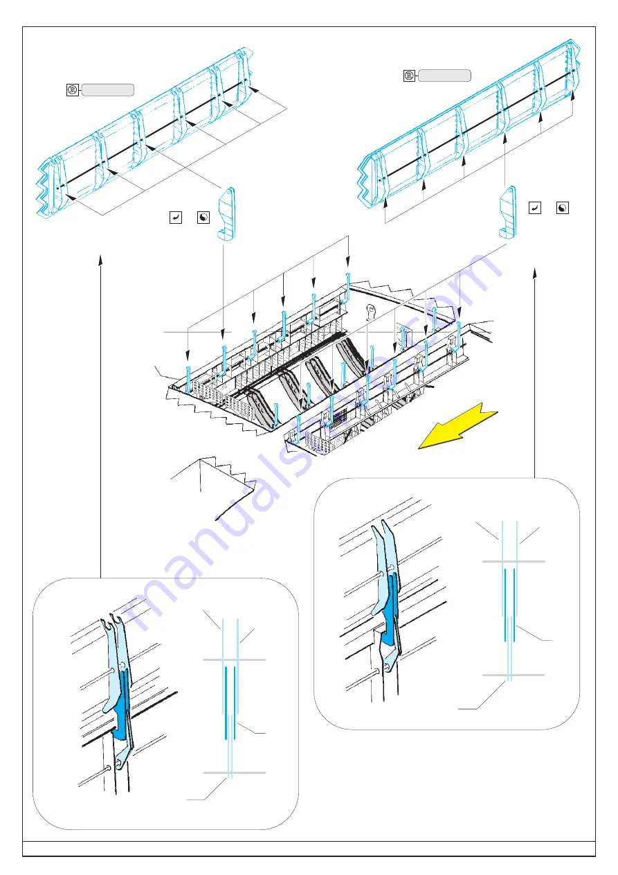 Eduard B-2A bomb bay doors Quick Start Manual Download Page 4