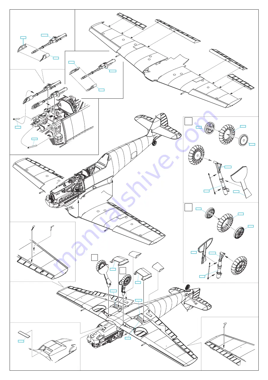 Eduard Bf 109E-3 Скачать руководство пользователя страница 5