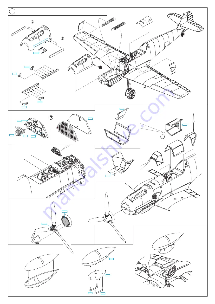 Eduard Bf 109E-3 Скачать руководство пользователя страница 6