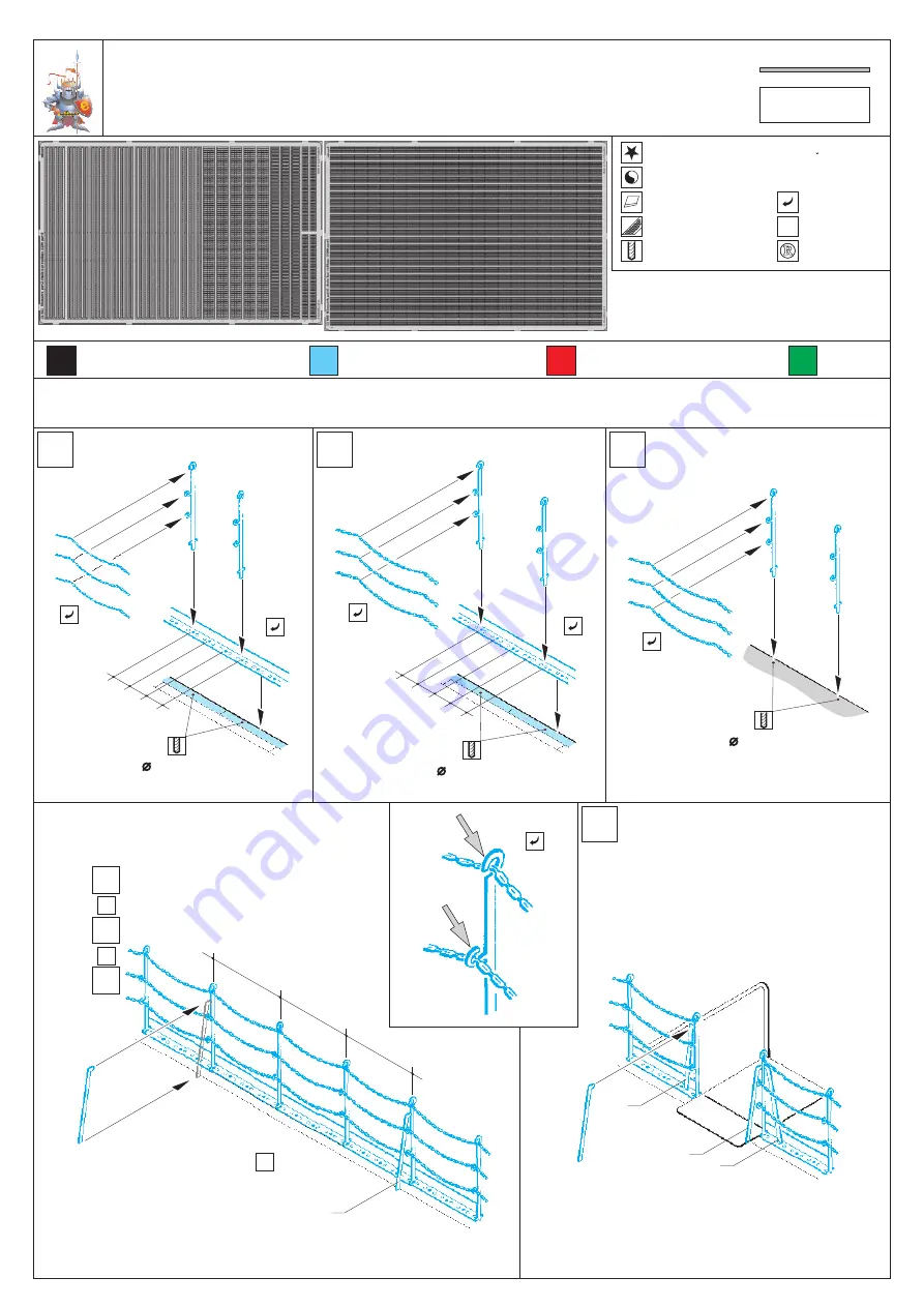 Eduard Bismarck part 3 chain bar railings 1/200 Скачать руководство пользователя страница 1