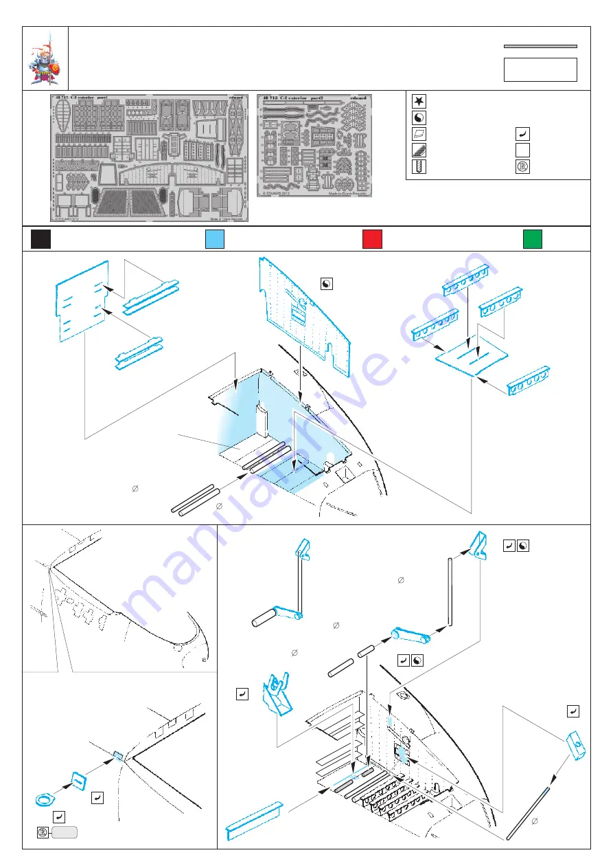 Eduard C-2 exterior Скачать руководство пользователя страница 1