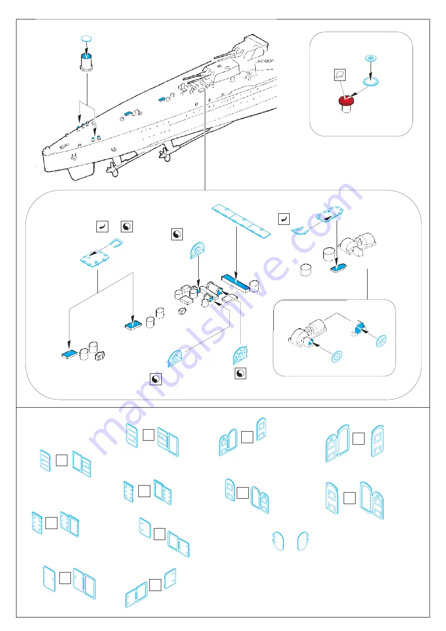 Eduard Chokai 1944 1/350 Quick Start Manual Download Page 2