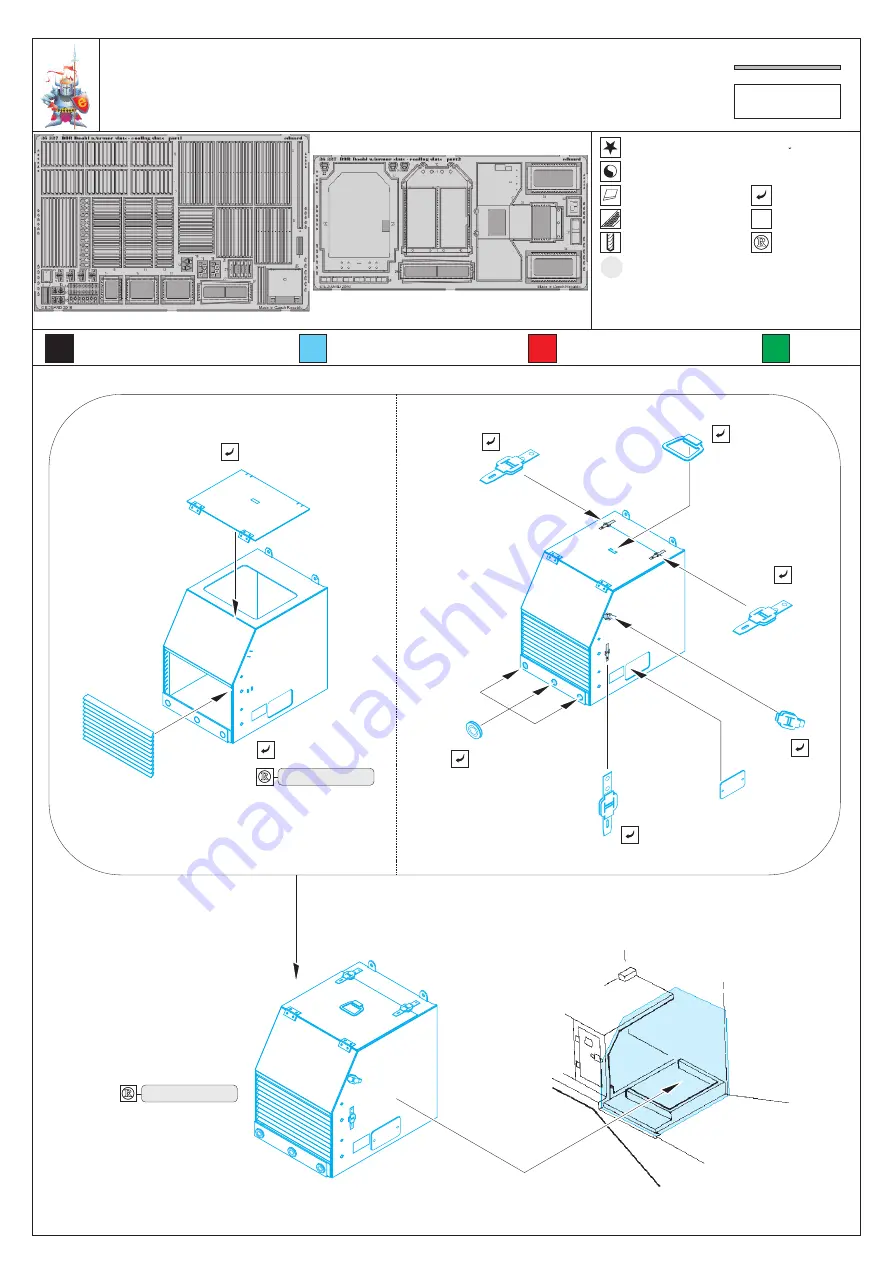 Eduard D9R Doobi w/armor slats - cooling slats Скачать руководство пользователя страница 1