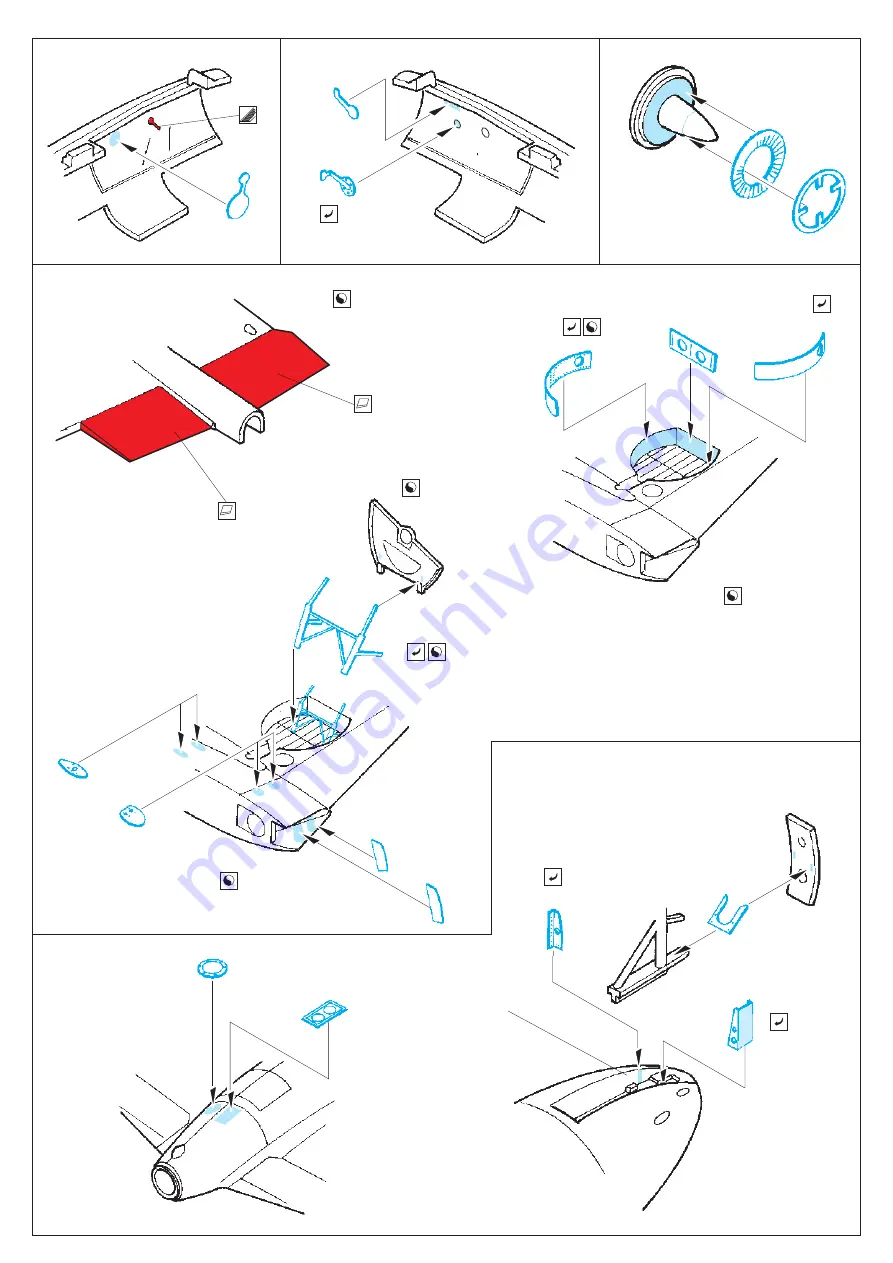 Eduard DH-100 F.Mk.6 Quick Start Manual Download Page 2