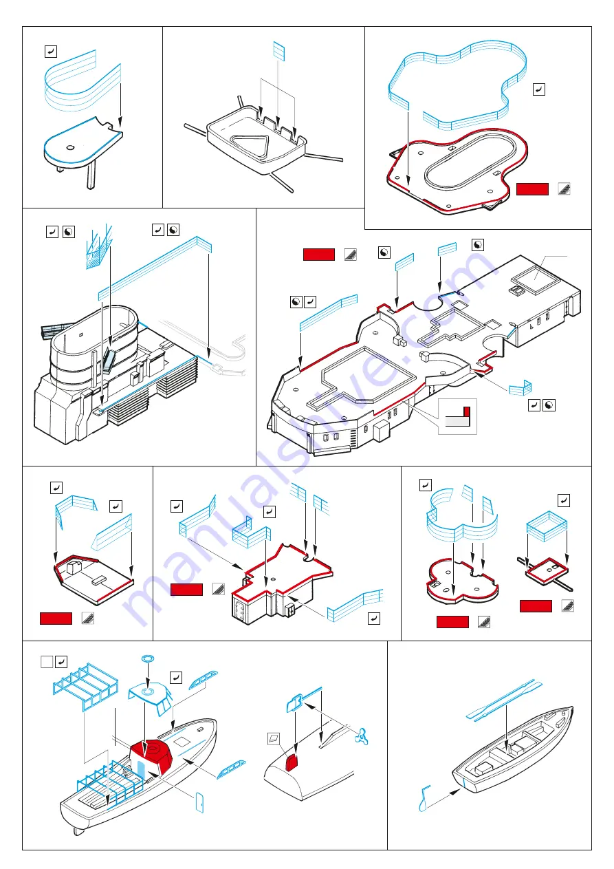 Eduard DKM Blücher railings Quick Start Manual Download Page 2