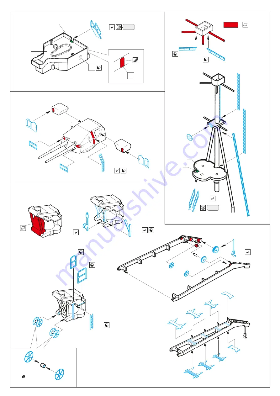 Eduard DKM Blücher Quick Start Manual Download Page 7