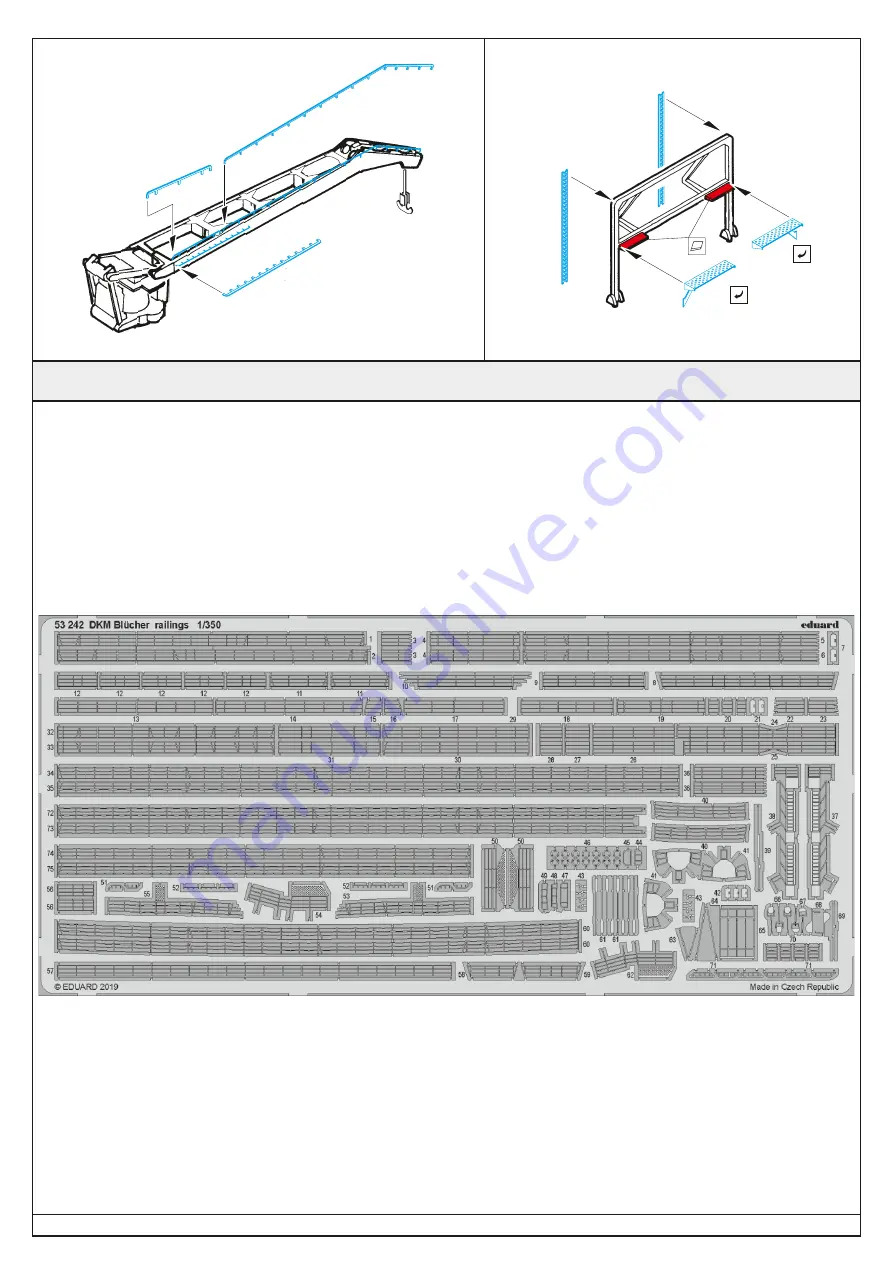 Eduard DKM Blücher Quick Start Manual Download Page 8