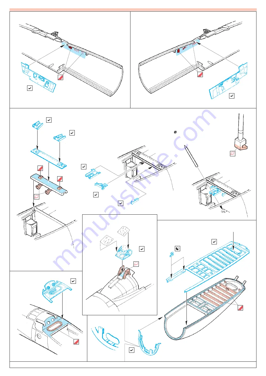 Eduard F-15C Eagle interior Скачать руководство пользователя страница 3