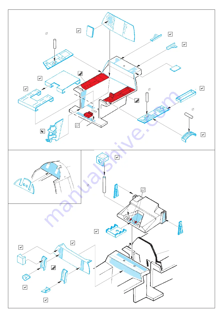 Eduard F-15E interior S.A. Скачать руководство пользователя страница 2