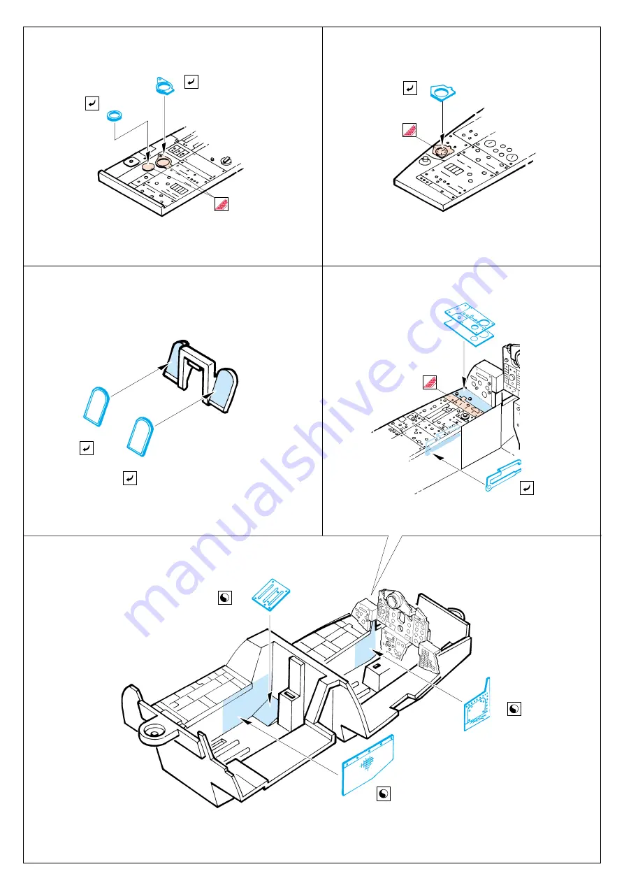 Eduard F-4C Phantom II interior Скачать руководство пользователя страница 2