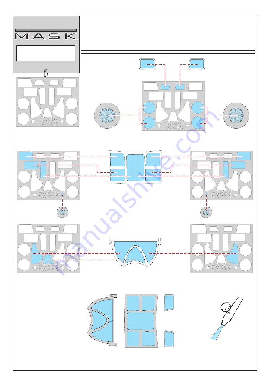 Eduard F6F-5 1/48 Assembly Manual Download Page 1