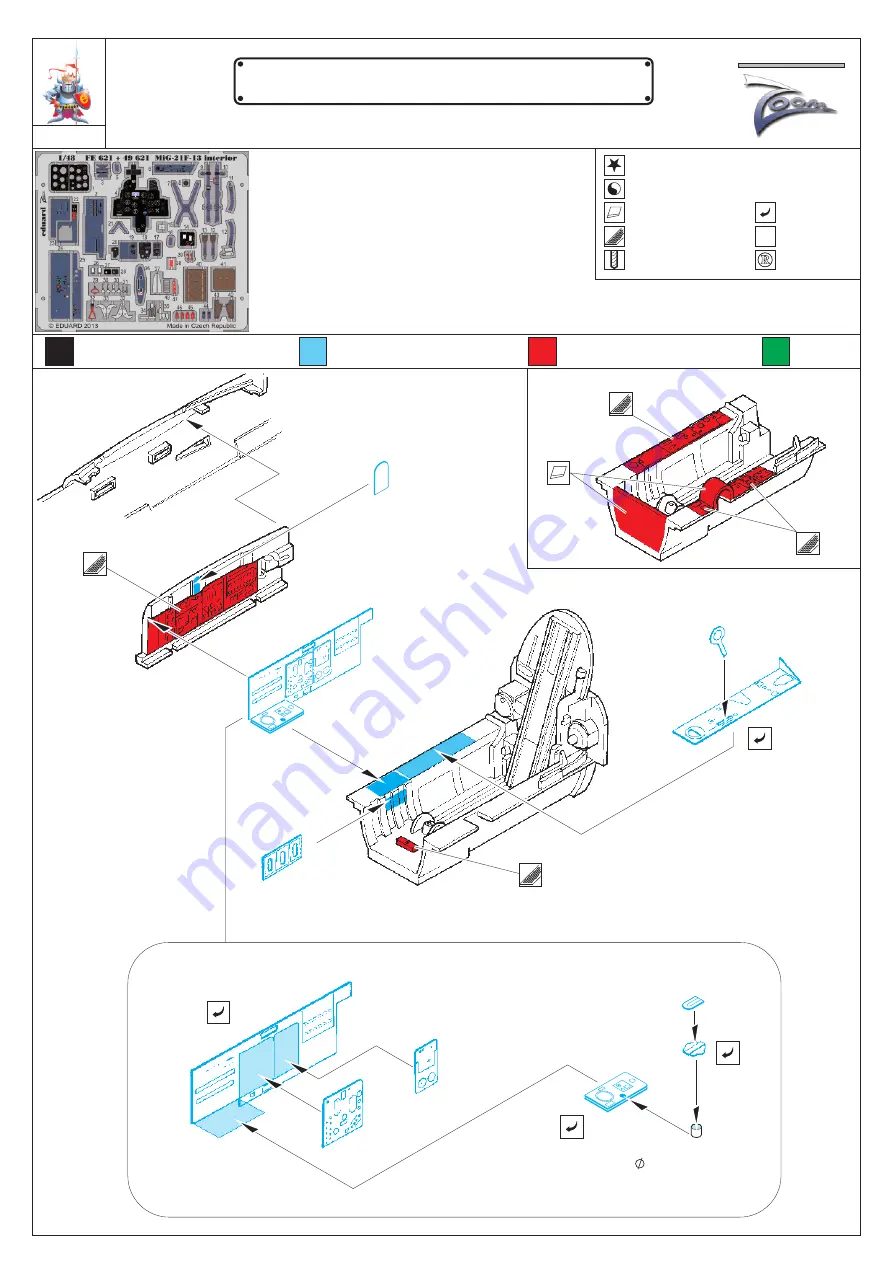 Eduard FE 621 Скачать руководство пользователя страница 1