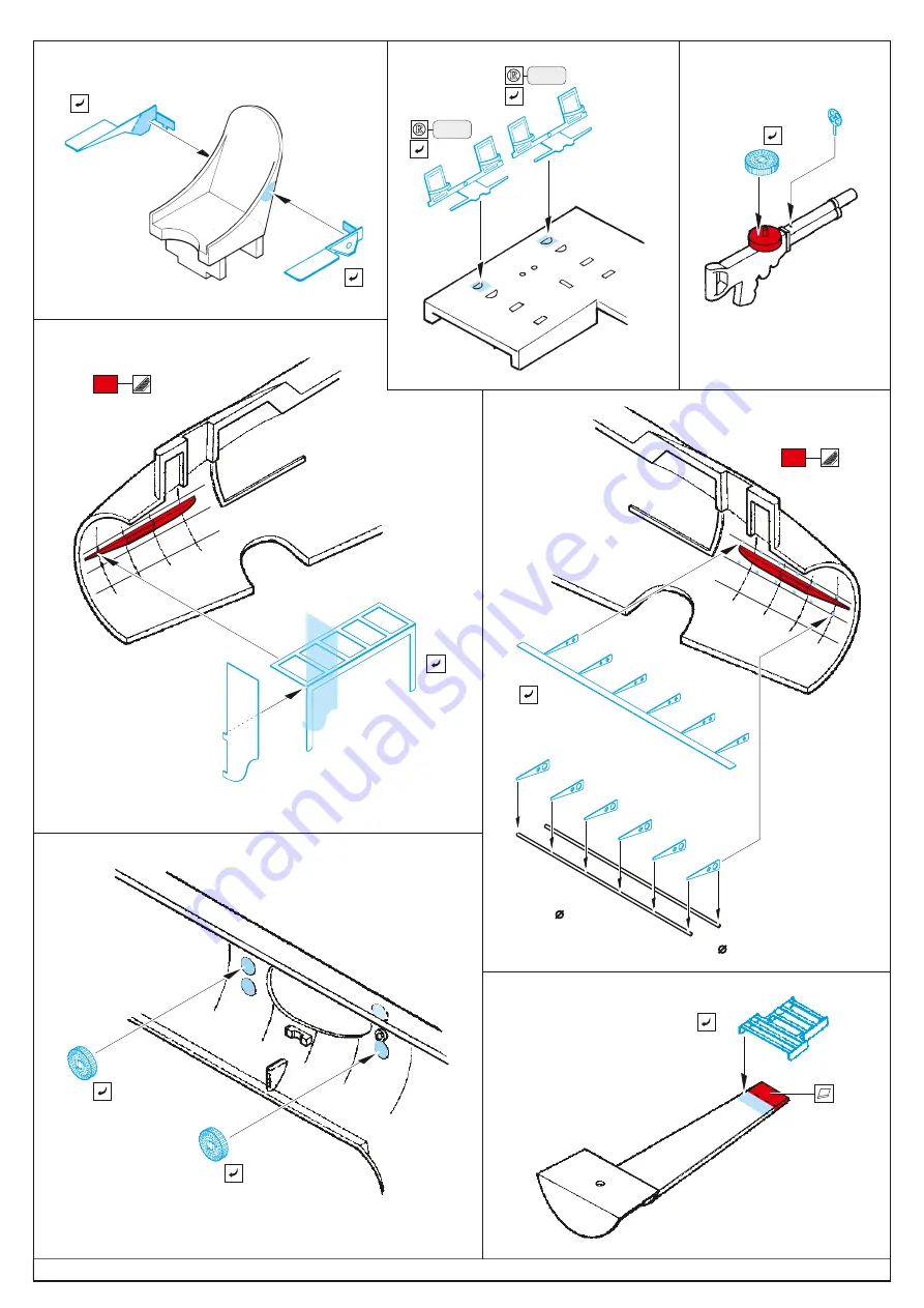 Eduard G4M Betty interior Скачать руководство пользователя страница 2