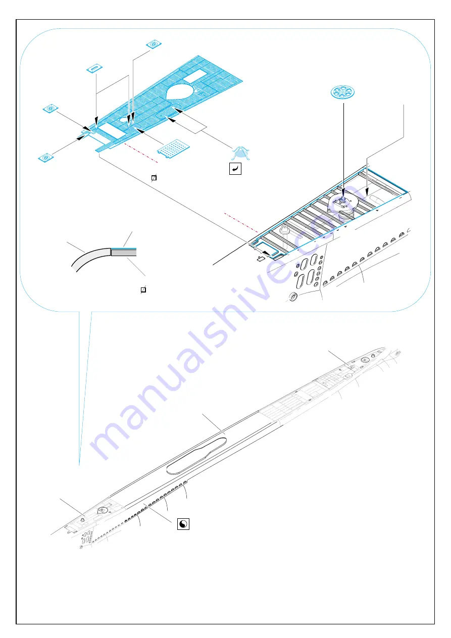 Eduard Gato class floor plates 1/72 Скачать руководство пользователя страница 2