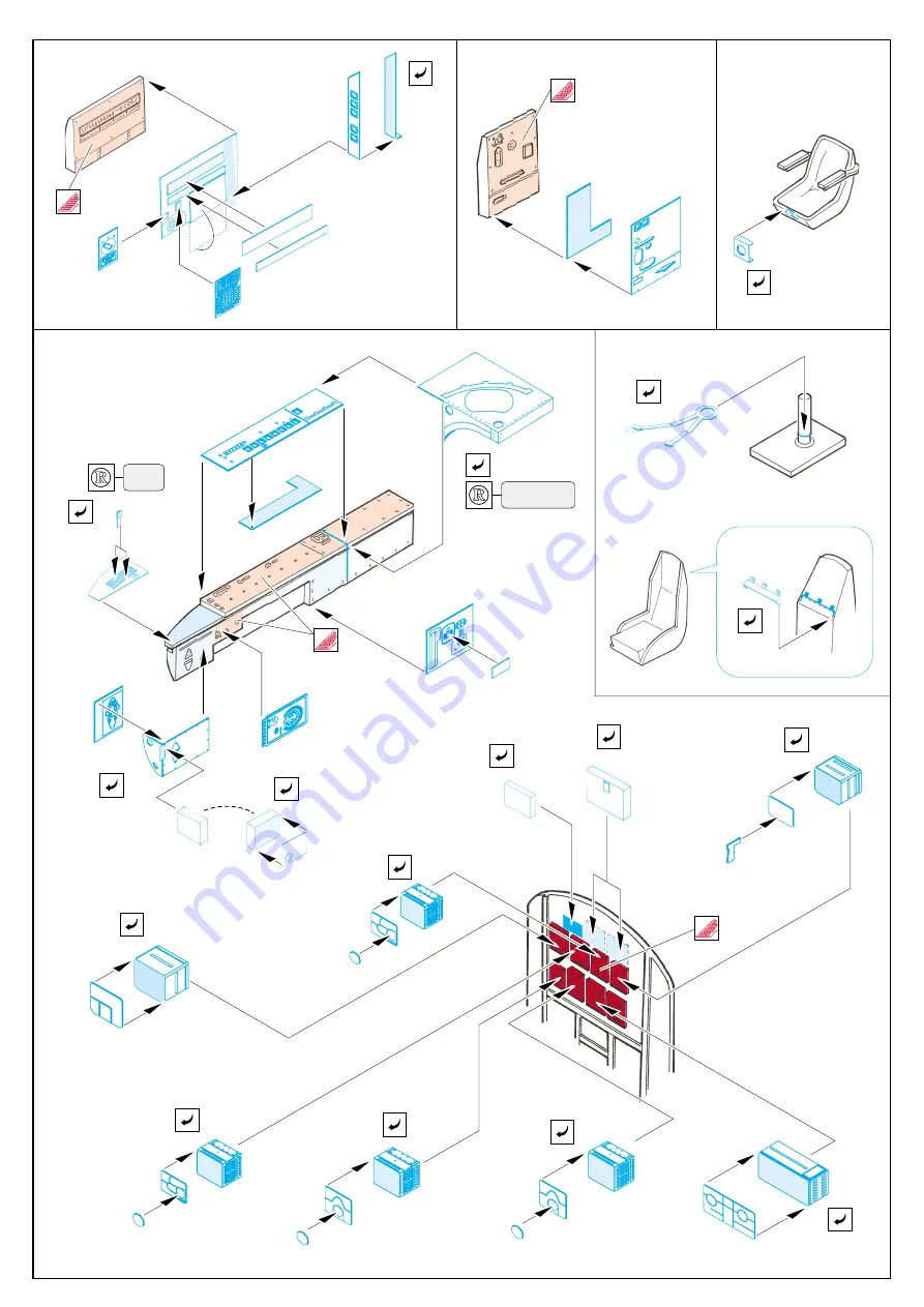 Eduard He 177 Greif interior Quick Start Manual Download Page 2