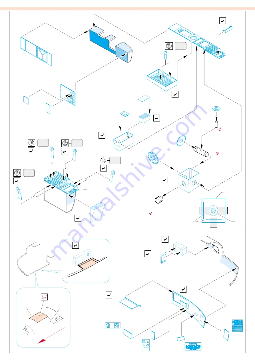 Eduard He 177 Greif interior Quick Start Manual Download Page 4