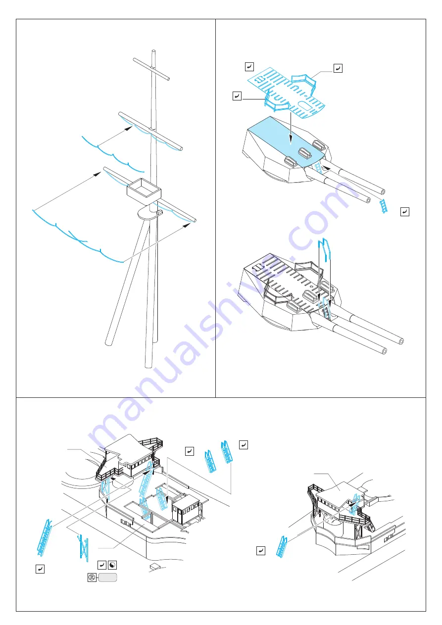 Eduard HMS Dreadnought 1907 1/350 Скачать руководство пользователя страница 2