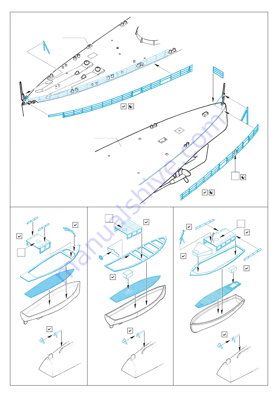 Eduard HMS York railings Quick Start Manual Download Page 3