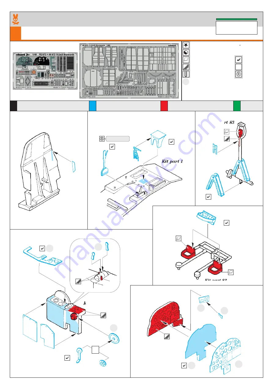 Eduard Il-2m3 Stormovik Quick Start Manual Download Page 1