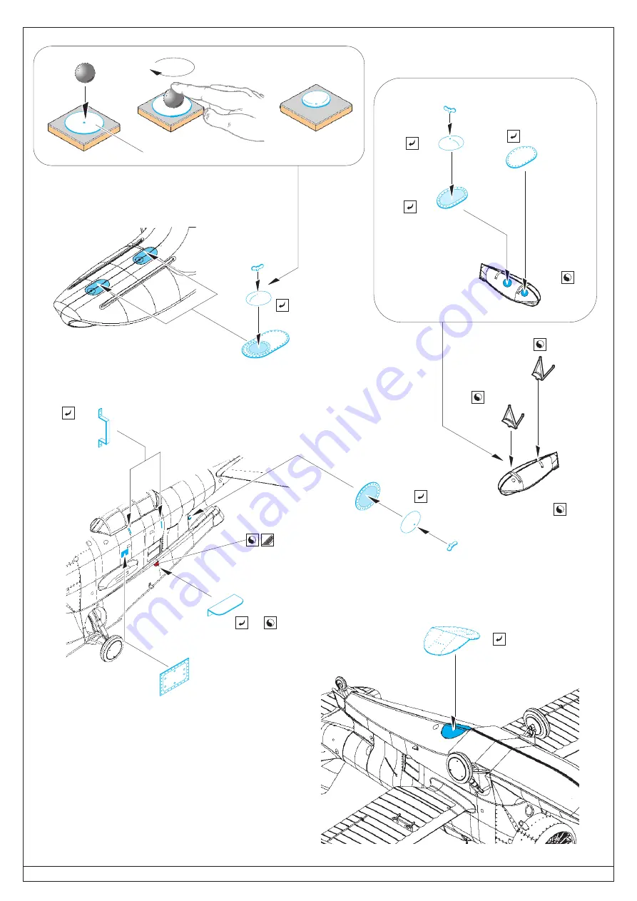 Eduard J2F-5 Duck Quick Start Manual Download Page 6