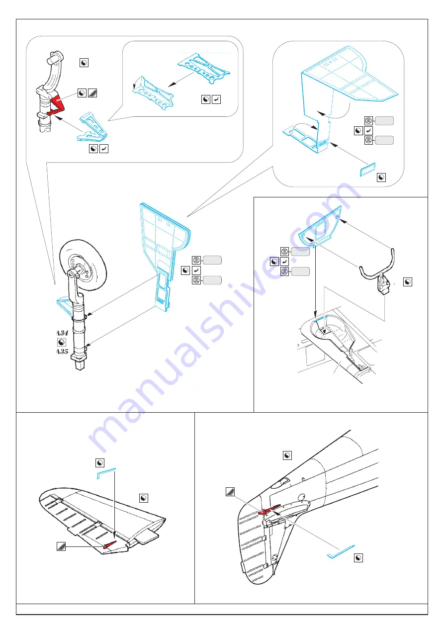 Eduard Ki-61-Id Quick Start Manual Download Page 3