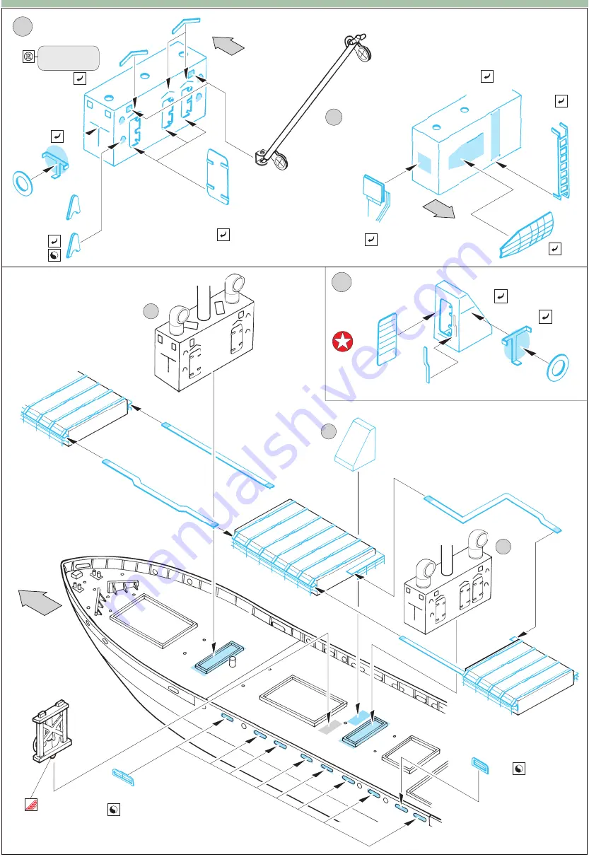 Eduard Liberty Ship 1/350 Скачать руководство пользователя страница 5