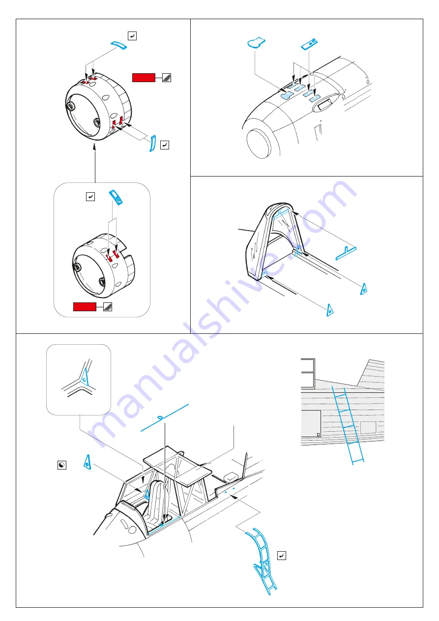 Eduard Lysander upgrade set Скачать руководство пользователя страница 3