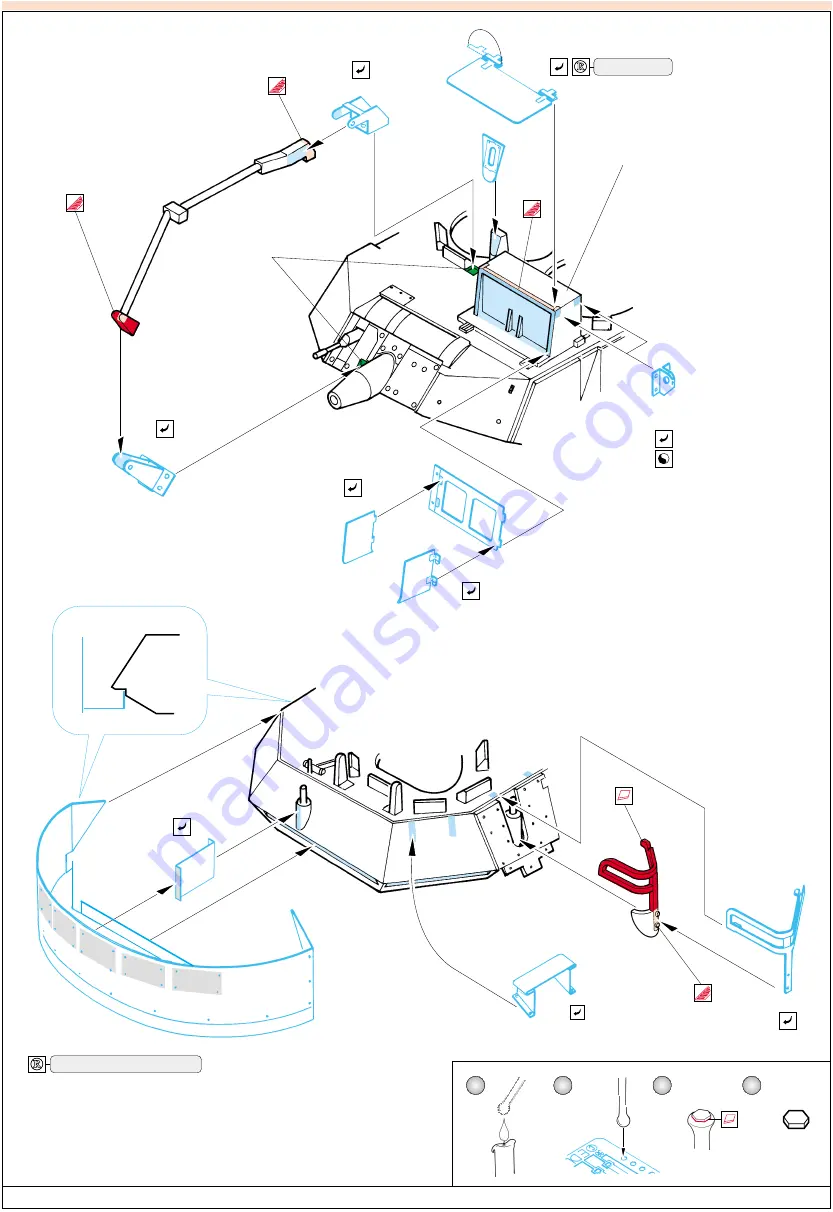 Eduard M-2A2 Bradley Manual Download Page 4