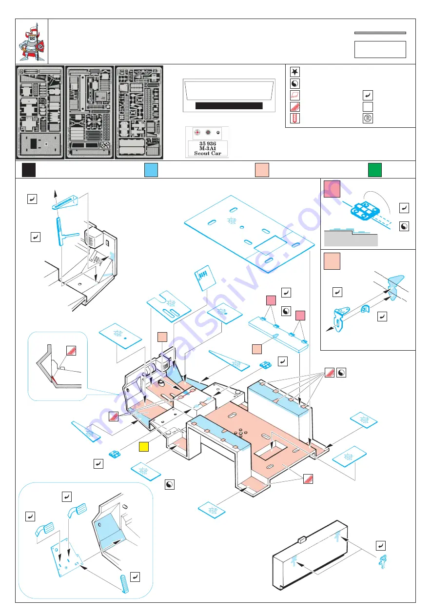 Eduard M-3A1 Scout Car Скачать руководство пользователя страница 1