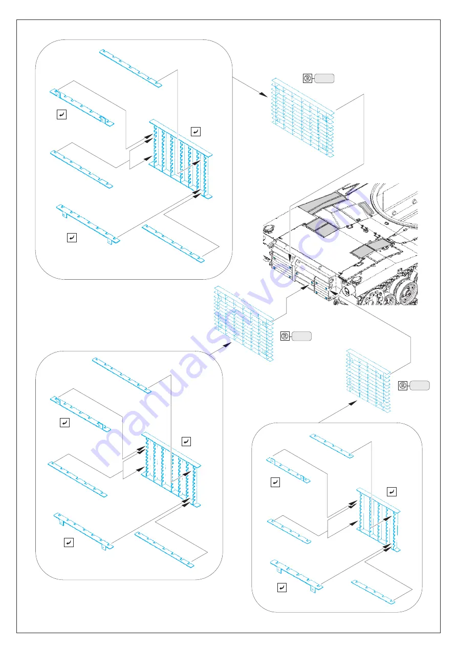 Eduard M1 Abrams Quick Start Manual Download Page 2