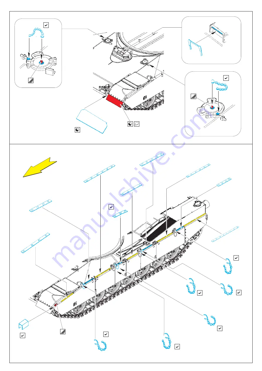 Eduard M1 Abrams Quick Start Manual Download Page 3