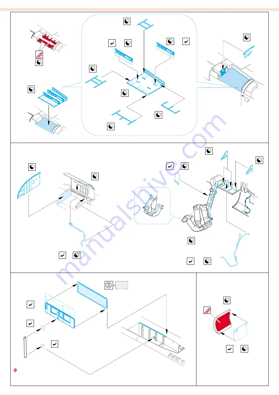 Eduard Mitsubishi F-1 Panther Quick Start Manual Download Page 3