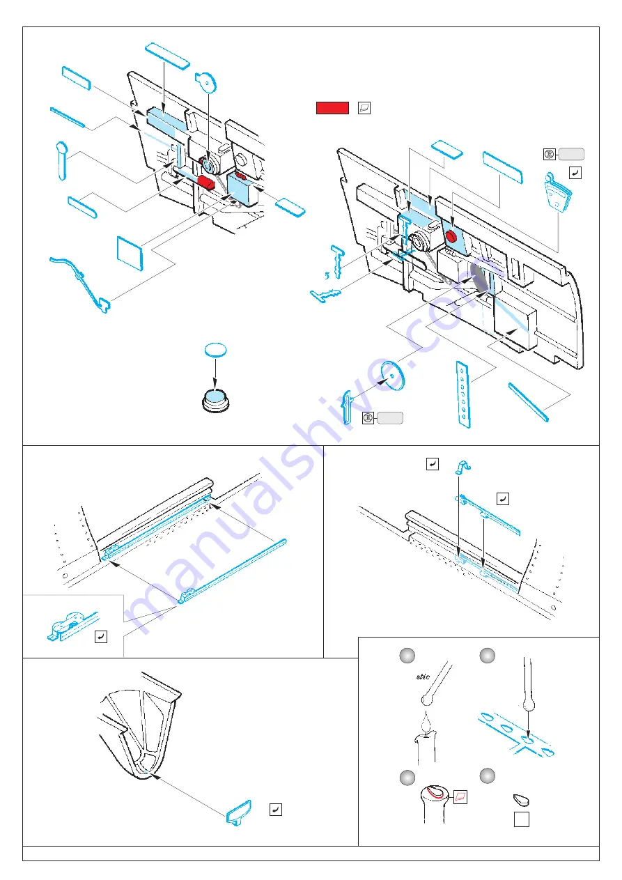 Eduard P-40N early interior S.A. Quick Start Manual Download Page 3