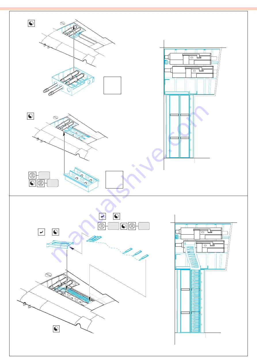 Eduard P-51B Mustang gun bay Manual Download Page 3