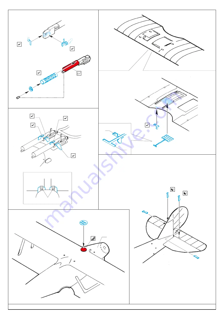 Eduard Pfalz D.IIIa Weekend Quick Start Manual Download Page 2