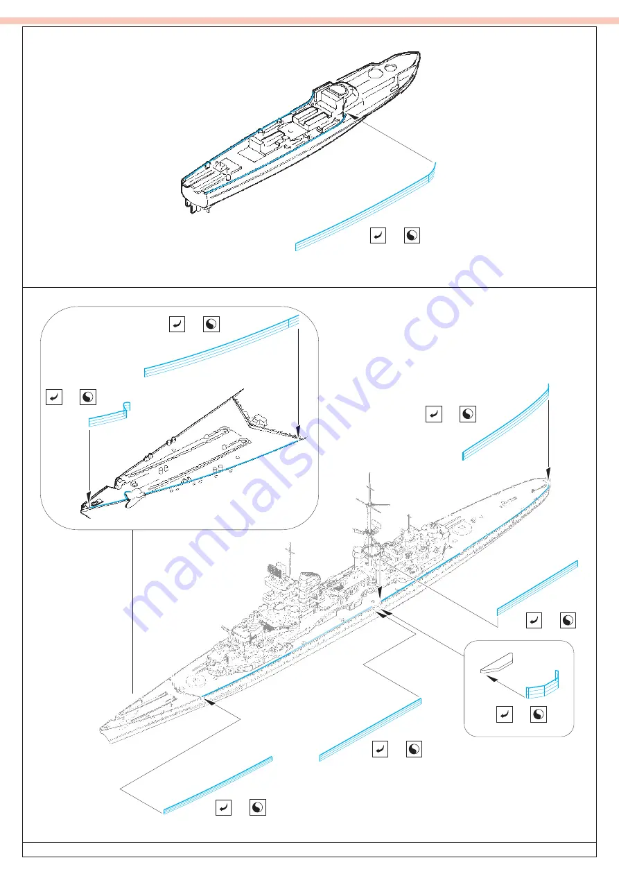 Eduard Prinz Eugen raillings 1/350 Скачать руководство пользователя страница 4