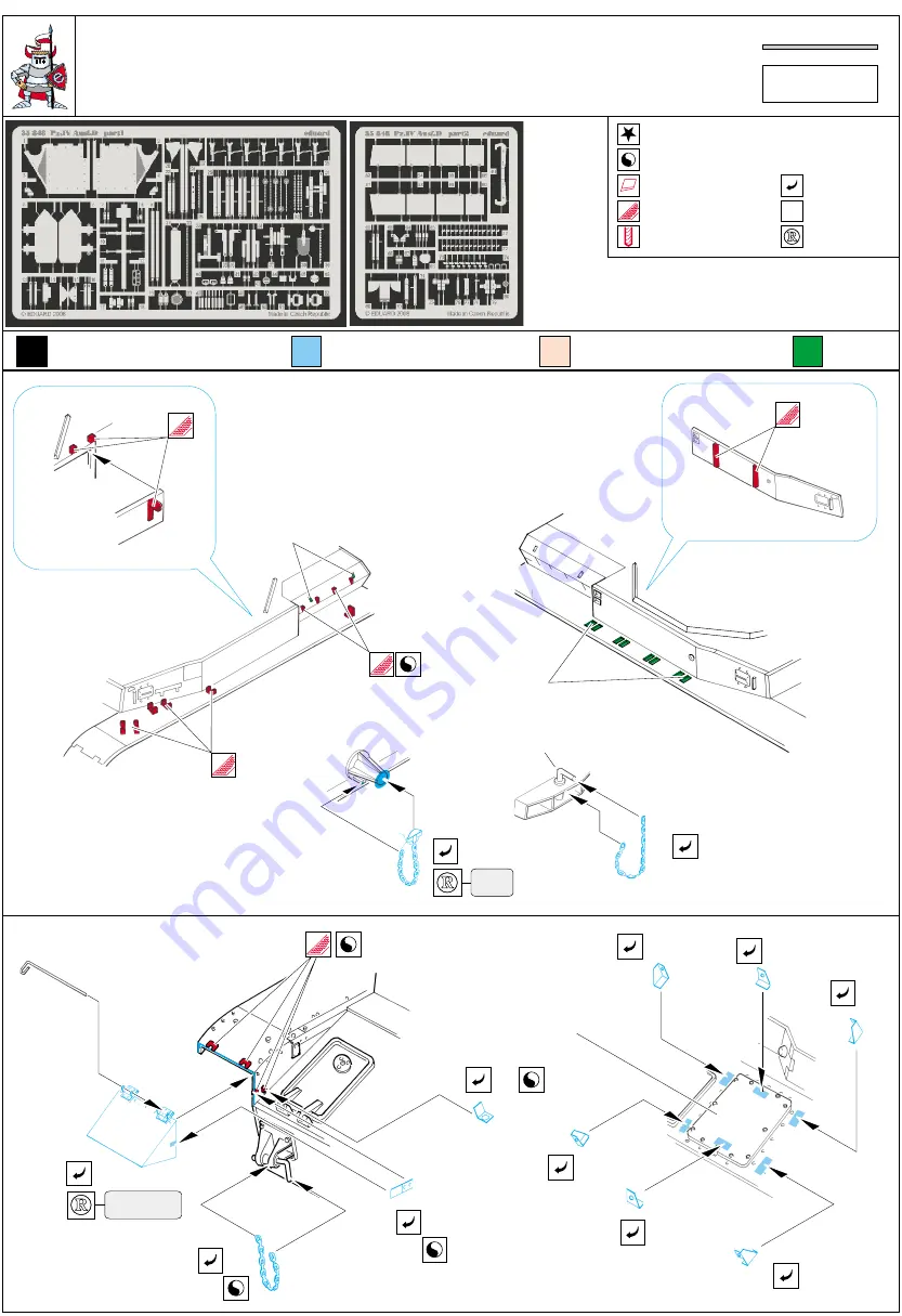 Eduard Pz.IV Ausf.D Manual Download Page 1