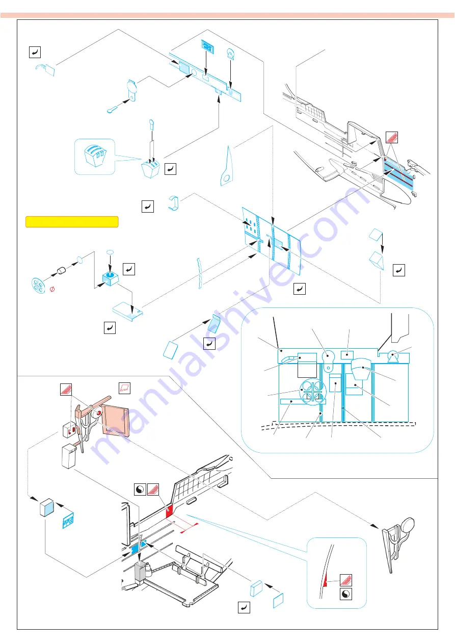 Eduard SB2C-4 Helldiver Interior Скачать руководство пользователя страница 3