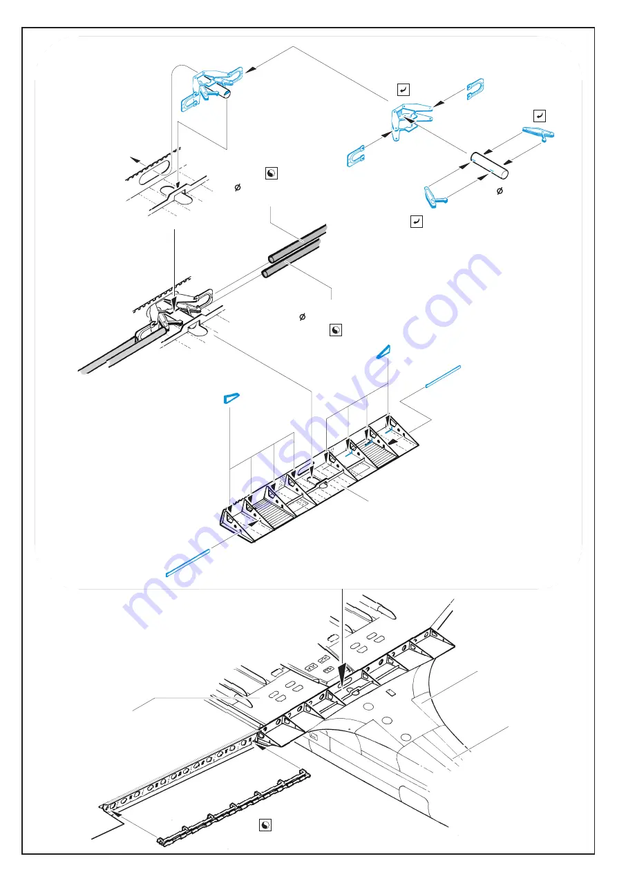 Eduard SBD-5 landing flaps Скачать руководство пользователя страница 3