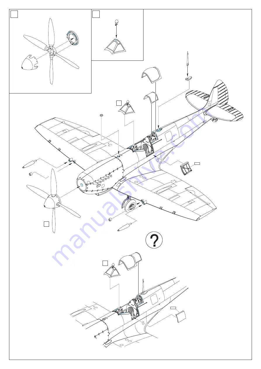 Eduard Spitfire Mk.IXe Скачать руководство пользователя страница 10