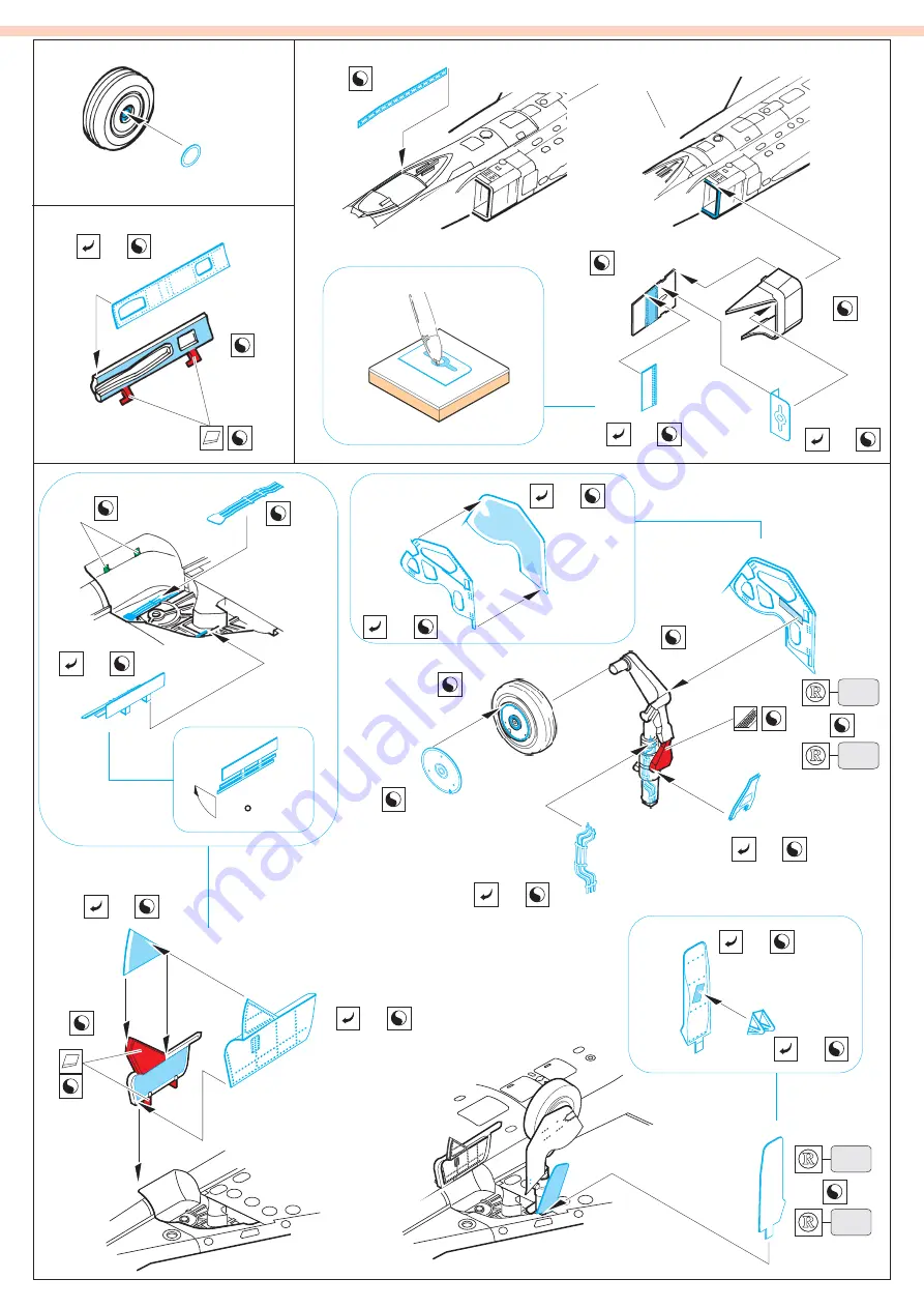 Eduard Su-15TM Flagon F S.A Assembly Instructions Manual Download Page 3