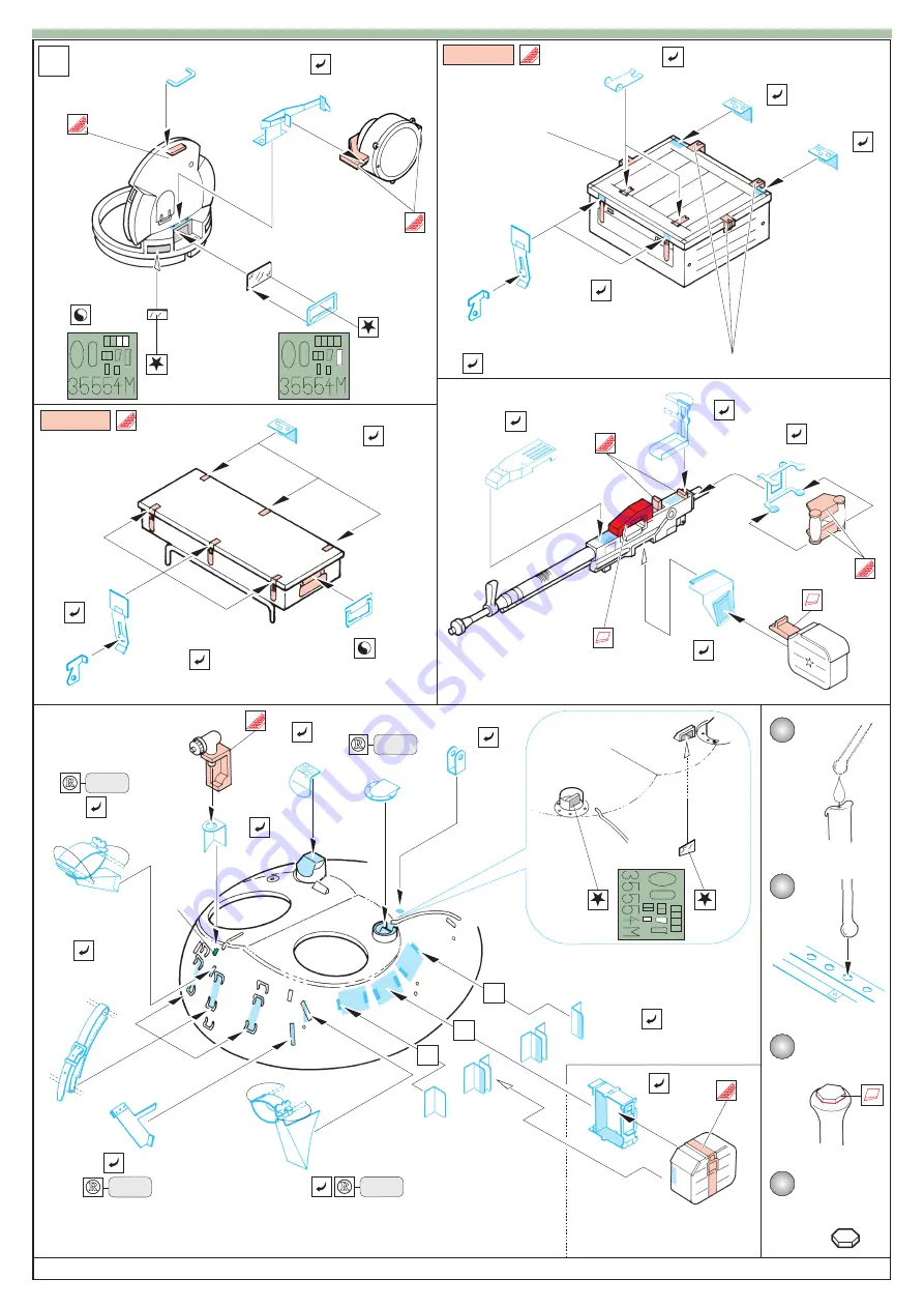 Eduard T-55A Quick Start Manual Download Page 5