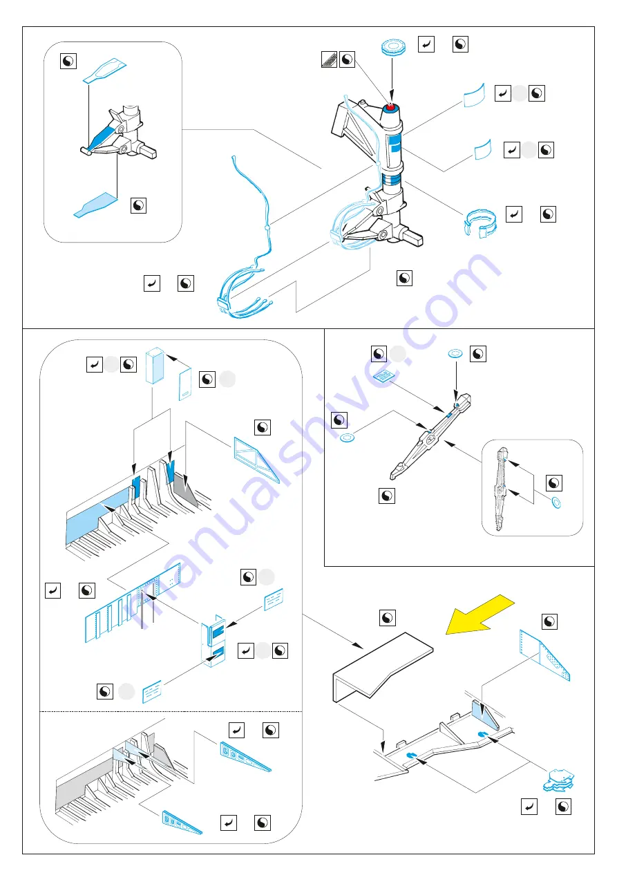 Eduard Tornado ASSTA 3.1 undercarriage Скачать руководство пользователя страница 3