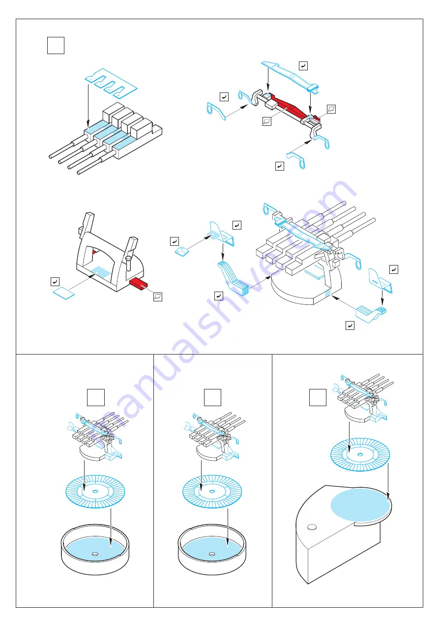 Eduard USS CV-5 Yorktown part 2 - AA guns 1/350 Скачать руководство пользователя страница 2