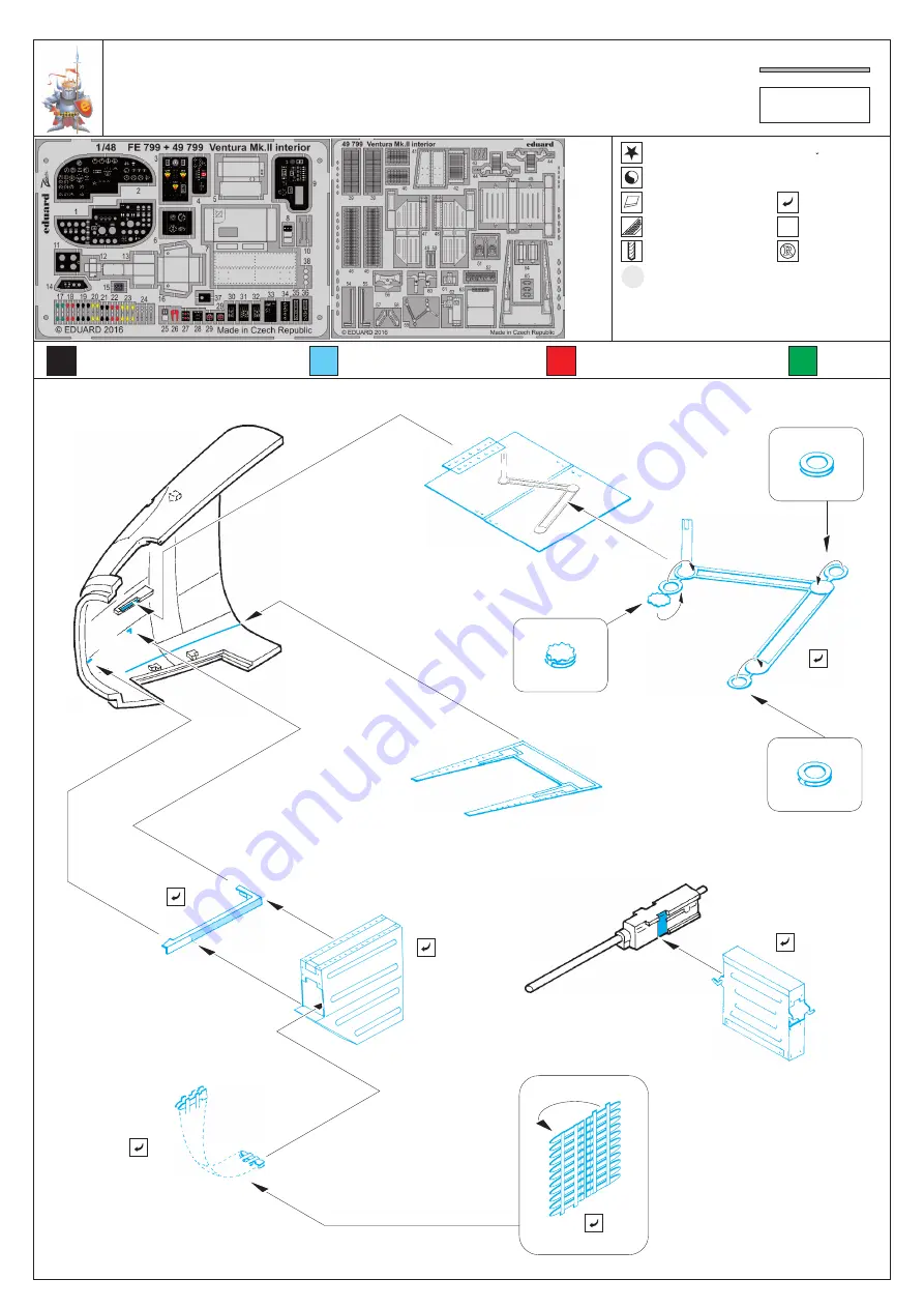 Eduard Ventura Mk.II interior Скачать руководство пользователя страница 1